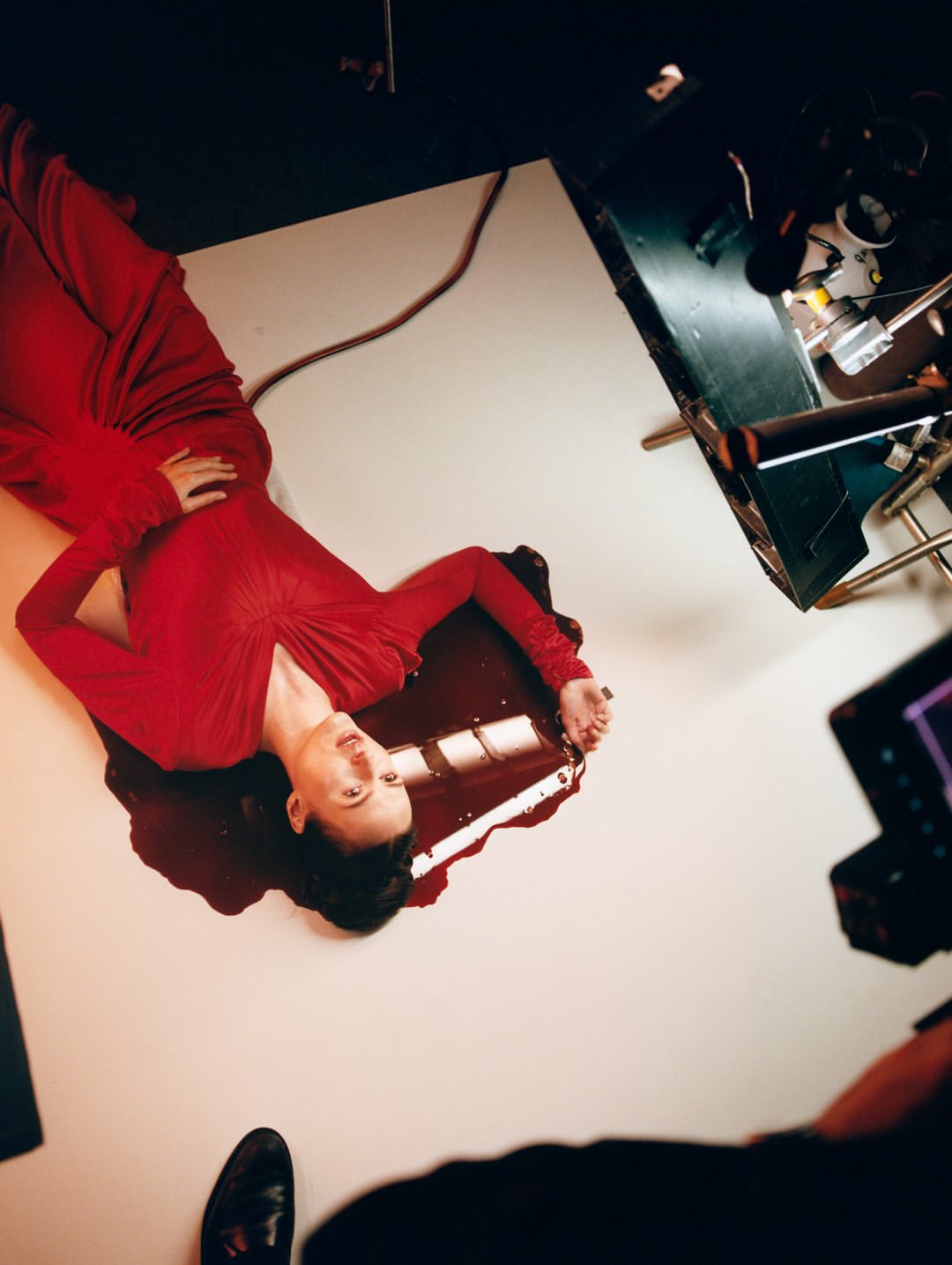 W VOLUME ONE: THE BEST PERFORMANCES ISSUE  Photographer and Director: @tyronelebon  @dobedorepresents
Editor in Chief and Stylist: @saramoonves
Writer: #LynnHirschberg
Co Director: @frankleboner 
DoBeDo Executive Producer: @nionnn 
DP: #AndreChemetoff
Visuals and Content Director: @_a_b_g
Creative Directors at Large: @kevintekinel  @charleslevai
Style Director: @aaalliata
Hair: @jennychohair  @jawaraw  @davidvoncannon
Makeup: @ninapark
@lauren.parsons
Manicure: @jolene.b.nails
Set Design: @davidjameswhite_
Production: @apstudioinc
W VOLUME ONE 2026: THE BEST PERFORMANCES ISSUE