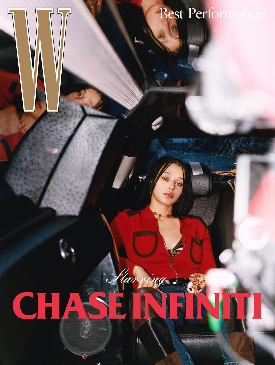 W VOLUME ONE: THE BEST PERFORMANCES ISSUE  Photographer and Director: @tyronelebon  @dobedorepresents
Editor in Chief and Stylist: @saramoonves
Writer: #LynnHirschberg
Co Director: @frankleboner 
DoBeDo Executive Producer: @nionnn 
DP: #AndreChemetoff
Visuals and Content Director: @_a_b_g
Creative Directors at Large: @kevintekinel  @charleslevai
Style Director: @aaalliata
Hair: @jennychohair  @jawaraw  @davidvoncannon
Makeup: @ninapark
@lauren.parsons
Manicure: @jolene.b.nails
Set Design: @davidjameswhite_
Production: @apstudioinc
W VOLUME ONE 2026: THE BEST PERFORMANCES ISSUE