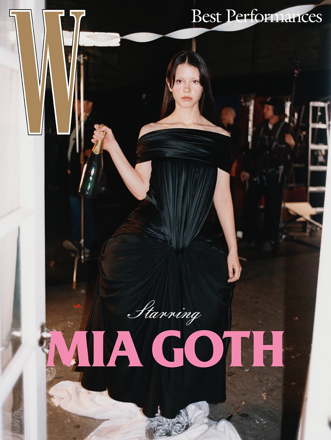 W VOLUME ONE: THE BEST PERFORMANCES ISSUE  Photographer and Director: @tyronelebon  @dobedorepresents
Editor in Chief and Stylist: @saramoonves
Writer: #LynnHirschberg
Co Director: @frankleboner 
DoBeDo Executive Producer: @nionnn 
DP: #AndreChemetoff
Visuals and Content Director: @_a_b_g
Creative Directors at Large: @kevintekinel  @charleslevai
Style Director: @aaalliata
Hair: @jennychohair  @jawaraw  @davidvoncannon
Makeup: @ninapark
@lauren.parsons
Manicure: @jolene.b.nails
Set Design: @davidjameswhite_
Production: @apstudioinc
W VOLUME ONE 2026: THE BEST PERFORMANCES ISSUE