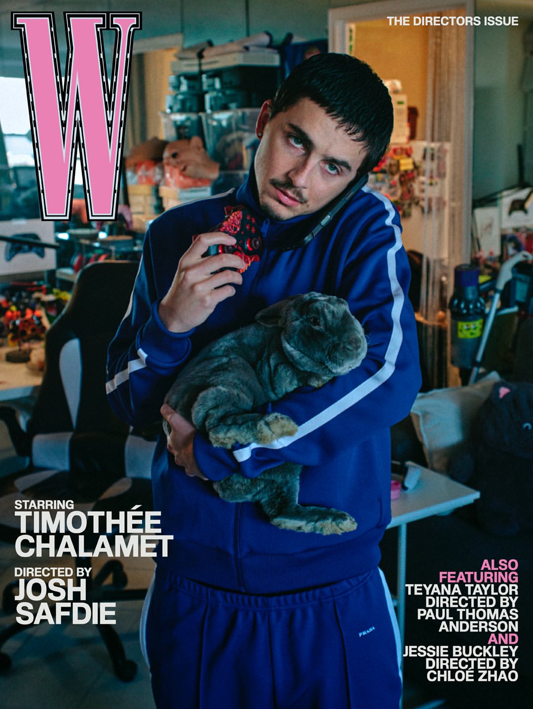 W Magazine 2026 Directors Issue starring @tchalamet 

Directed and photographed by #JoshSafdie
Director of Photography: @ryanmariehelfant
Styling: @miyakobellizzi
Editor in Chief: @saramoonves
Editor at Large: #LynnHirschberg
Creative Directors at Large: @kevintekinel 
@charleslevai
Writer: @michael_hainey
Hair: @italogregorio
Makeup: @kyrapanchenko_mkup
Manicure: @honeynailz
Casting: @jv8inc
Production Design: @adamterrence
Prop Stylist: @mabelandmichael
Colorist: @jasoncolourists 
@electric_colour 
Special thanks to @bulletproofcomics
Production: @apstudioinc
W VOLUME TWO 2026: THE DIRECTORS ISSUE