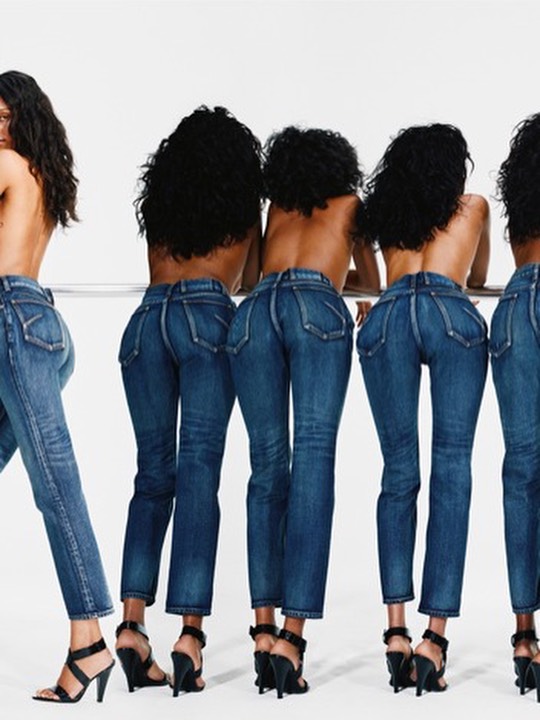 Alaiä Denim Campaign