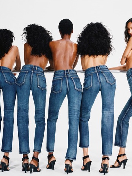 Alaiä Denim Campaign