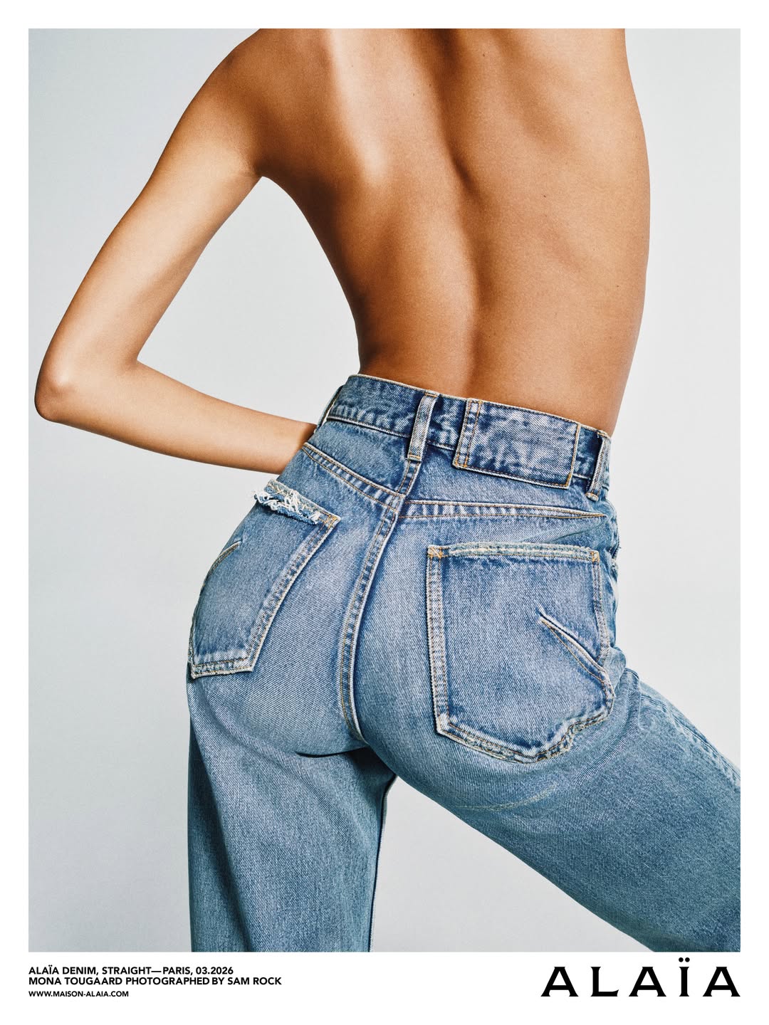 Alaiä Denim Campaign