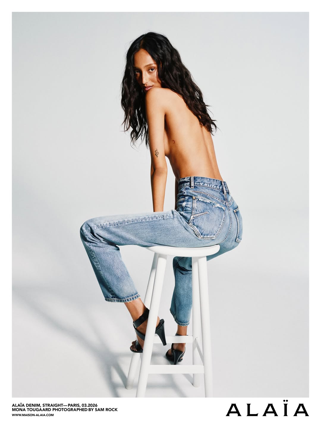 Alaiä Denim Campaign