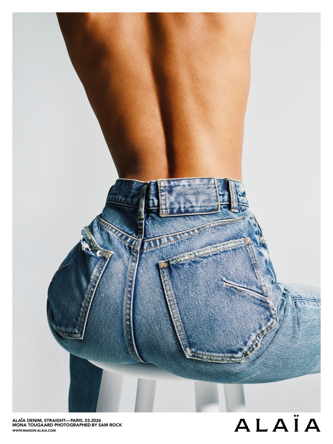 Alaiä Denim Campaign