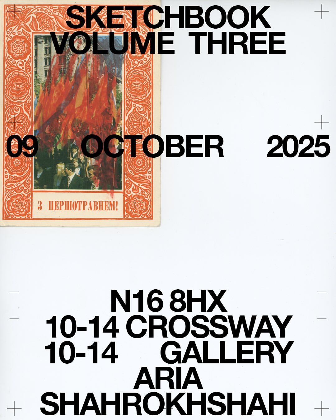 Aria Shahrokhshahi X 10 14 Gallery Sep. 25