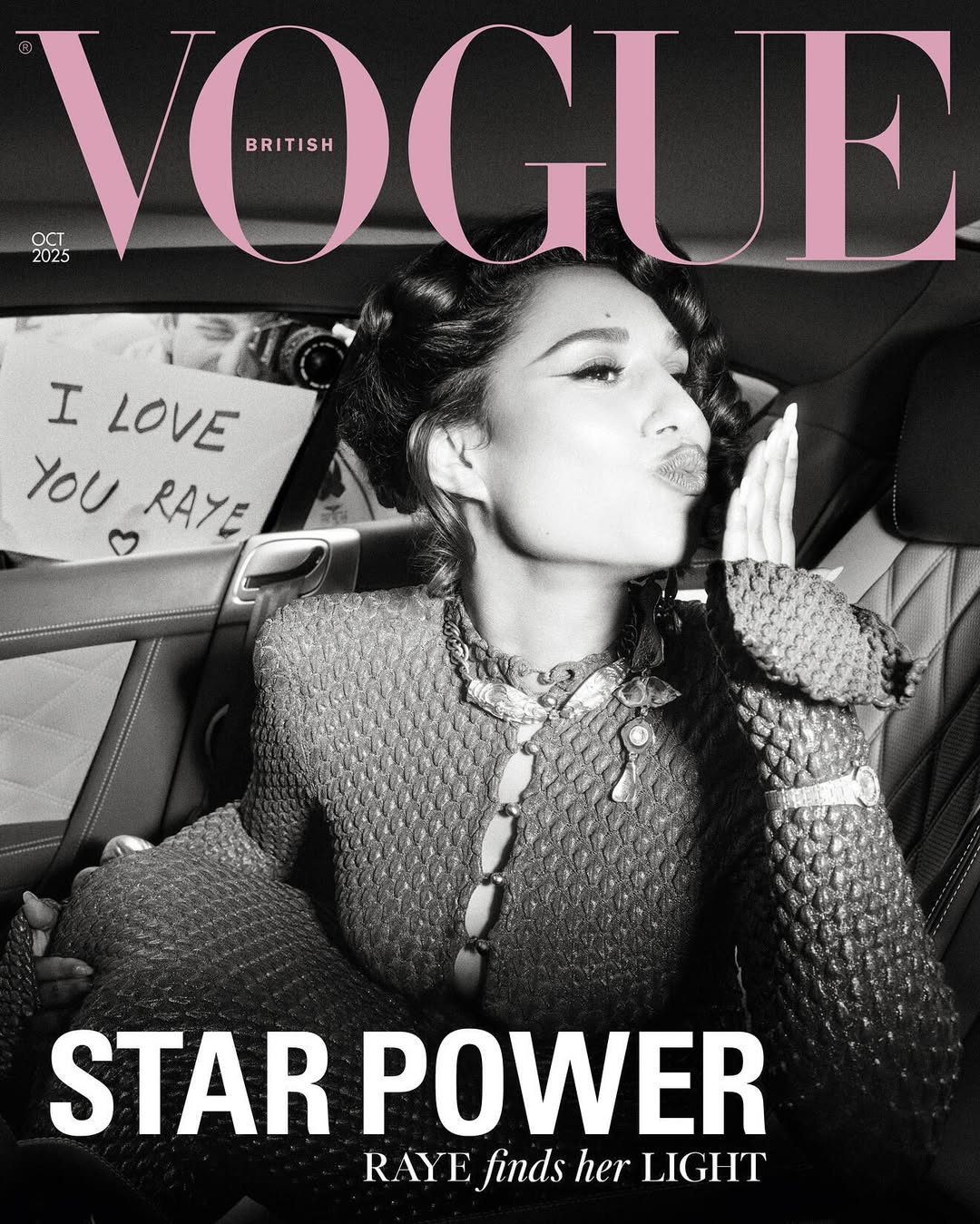 Malick Bodian X Raye for British Vogue Sep. 25