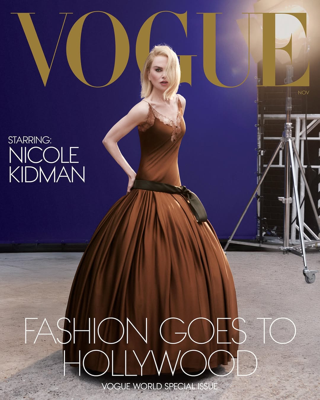 Carlijn Jacobs X Nicole Kidman for Vogue US Oct. 25