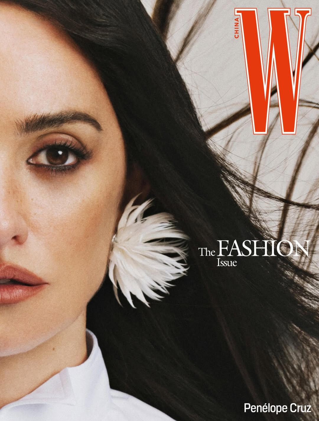 Zhong Lin X Penélope Cruz for W Magazine China Feb. 26