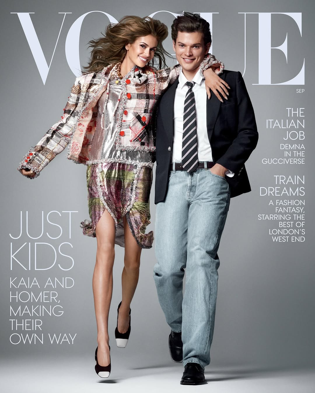 Steven Meisel X Vogue US Aug. 26