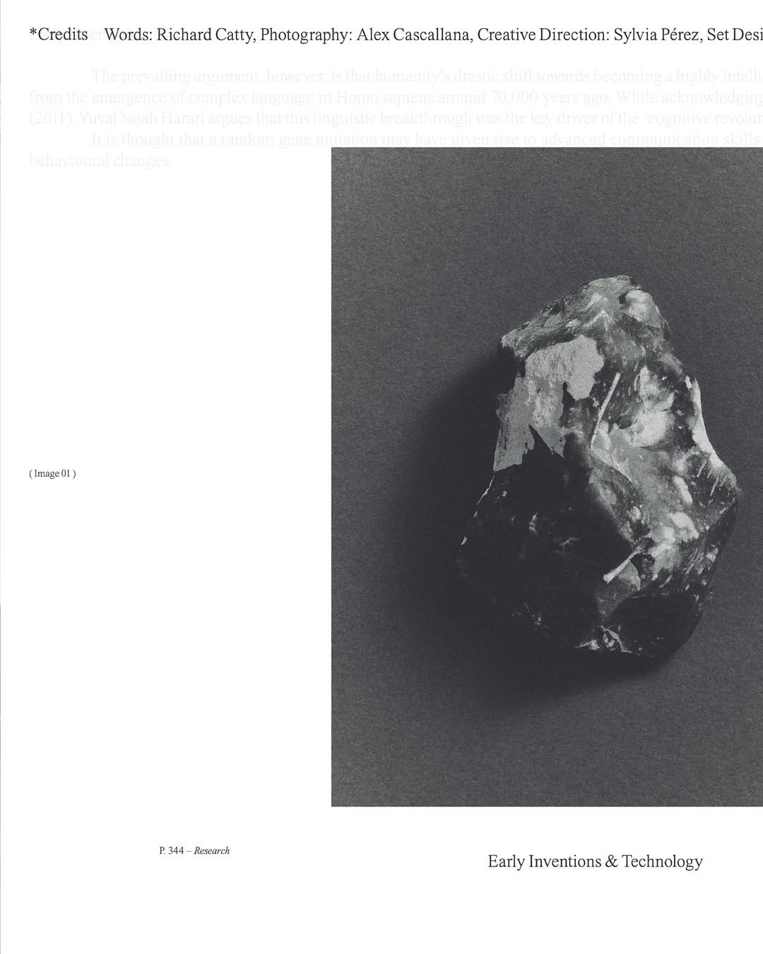 Developed for @presentspacemag (Print Five), the project “Early Inventions and Technology” stages duos of past and present to reflect on how the same invention shifts across time. Through pared-back compositions by photographer @alexcascallana, with set design by Aina Reig @bambi33__ and creative direction by me. Objects are reframed into symbolic counterparts — from the earliest stone wheel to its contemporary engineered version. The result is a series that makes visible both continuity and disruption, revealing how technological advances remain anchored in their original logic while opening new possibilities for movement and design. 
👉 The full project is now live — see it via the link in bio.

Words: Richard Catty
Editorial Design: @amileamileamile Photography: @alexcascallana Creative Direction: @sylvia_perezperez Set Design: @bambi33__ Retouching: @artifices_paris Photo Studio: @ruge.studio