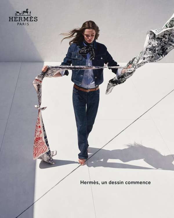 Retouching for Hermès 