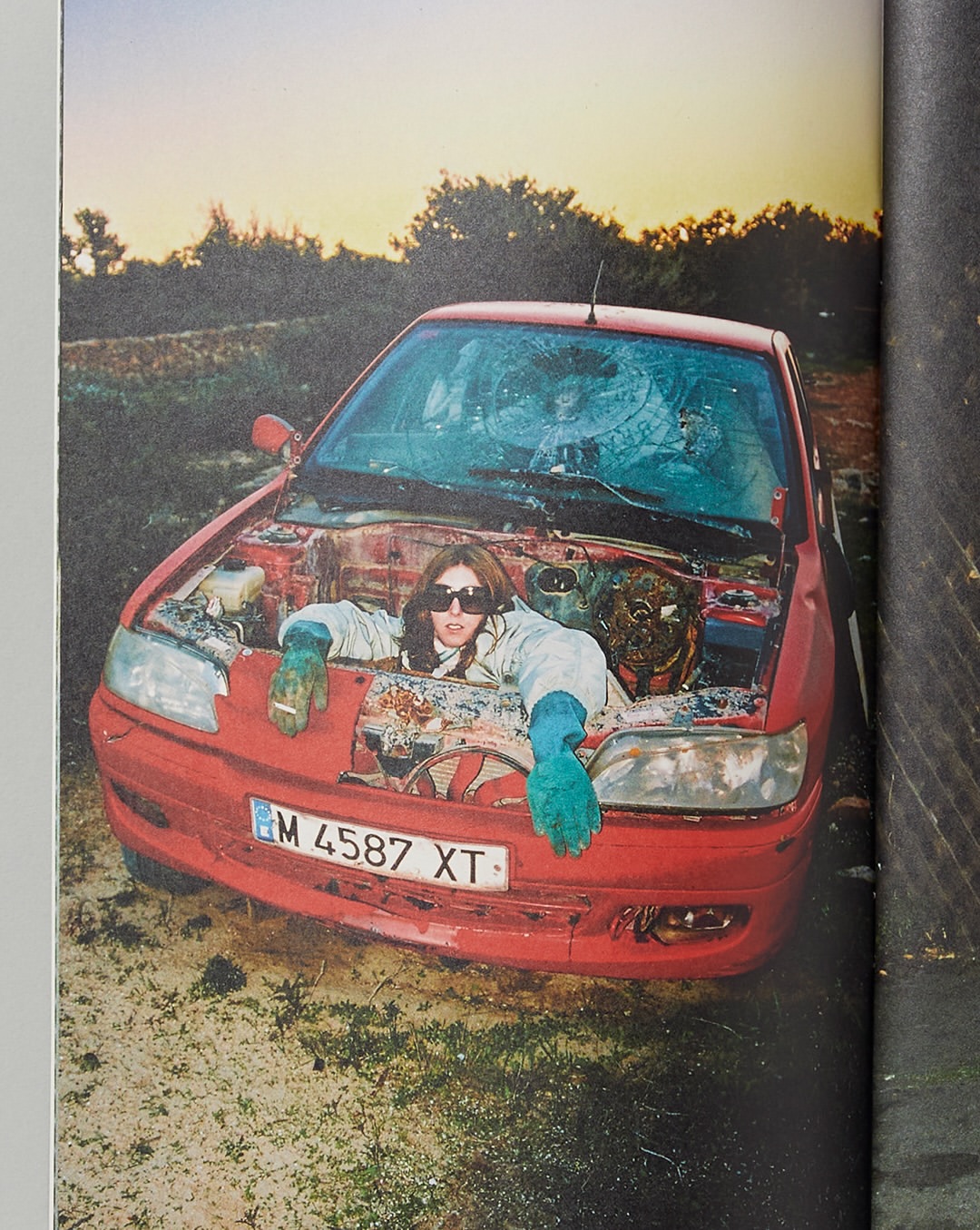 Pre-press for @saintlaurentbabylone fanzine 18 shot by @luciecherqui_ 

Lucie Cherqui is a Parisian photographer, director, and costume designer, best known for her portrait work, through which she challenges preconceptions of sexuality, queerness, and gender norms.

Cherqui’s style is characterized by saturated colors and an inherent lightheartedness that she seeks to impart on the world. Full of humor and surprise, her work reappropriates codified visual imagery, encouraging us to rethink societal expectations. Lucie Cherqui’s photography envisions a world in which rigid social gender constructs are abandoned and replaced by unconstrained self-expression.

#photogravure #artificesparis #saintlaurent #fanzine #luciecherqui