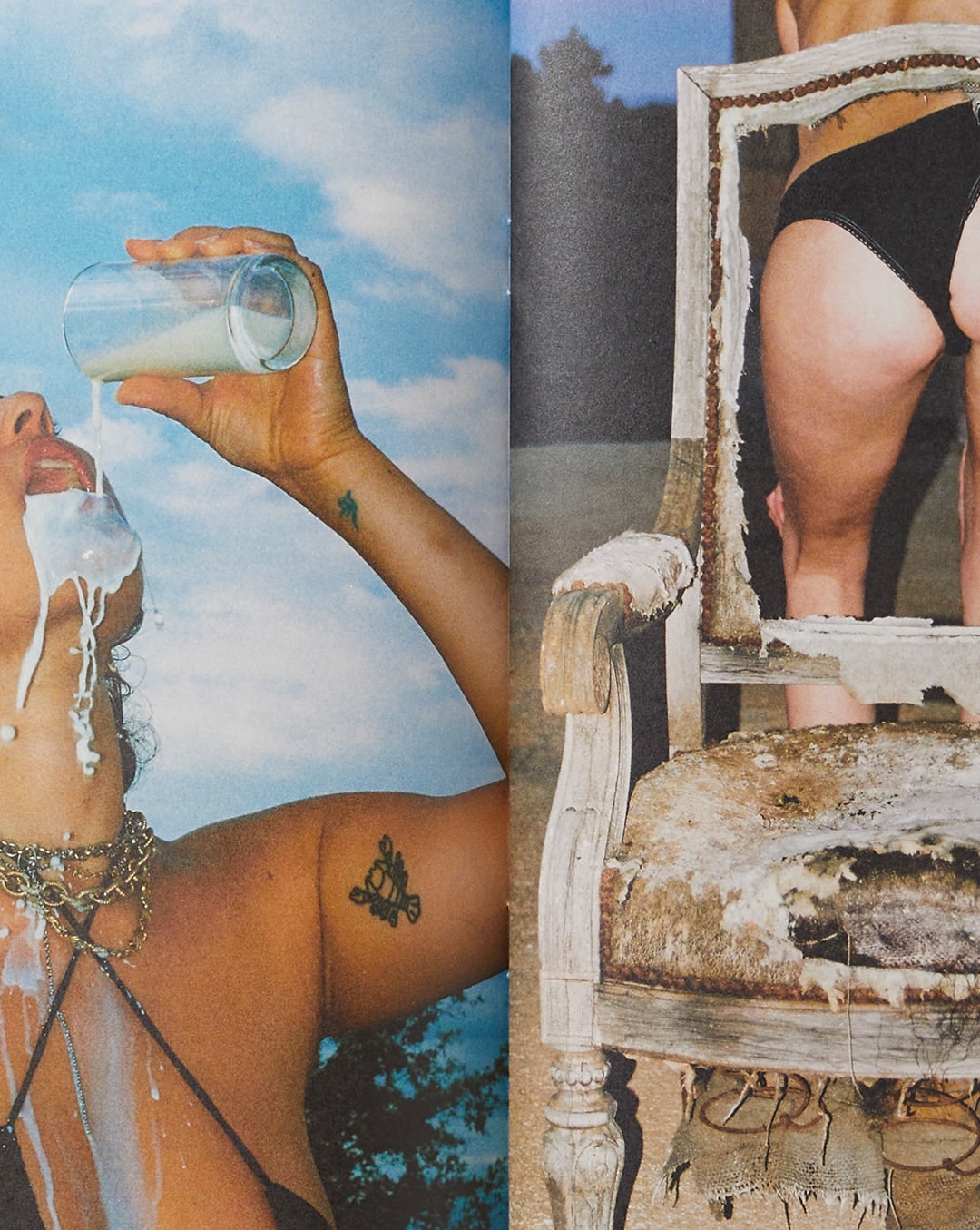 Pre-press for @saintlaurentbabylone fanzine 18 shot by @luciecherqui_ 

Lucie Cherqui is a Parisian photographer, director, and costume designer, best known for her portrait work, through which she challenges preconceptions of sexuality, queerness, and gender norms.

Cherqui’s style is characterized by saturated colors and an inherent lightheartedness that she seeks to impart on the world. Full of humor and surprise, her work reappropriates codified visual imagery, encouraging us to rethink societal expectations. Lucie Cherqui’s photography envisions a world in which rigid social gender constructs are abandoned and replaced by unconstrained self-expression.

#photogravure #artificesparis #saintlaurent #fanzine #luciecherqui