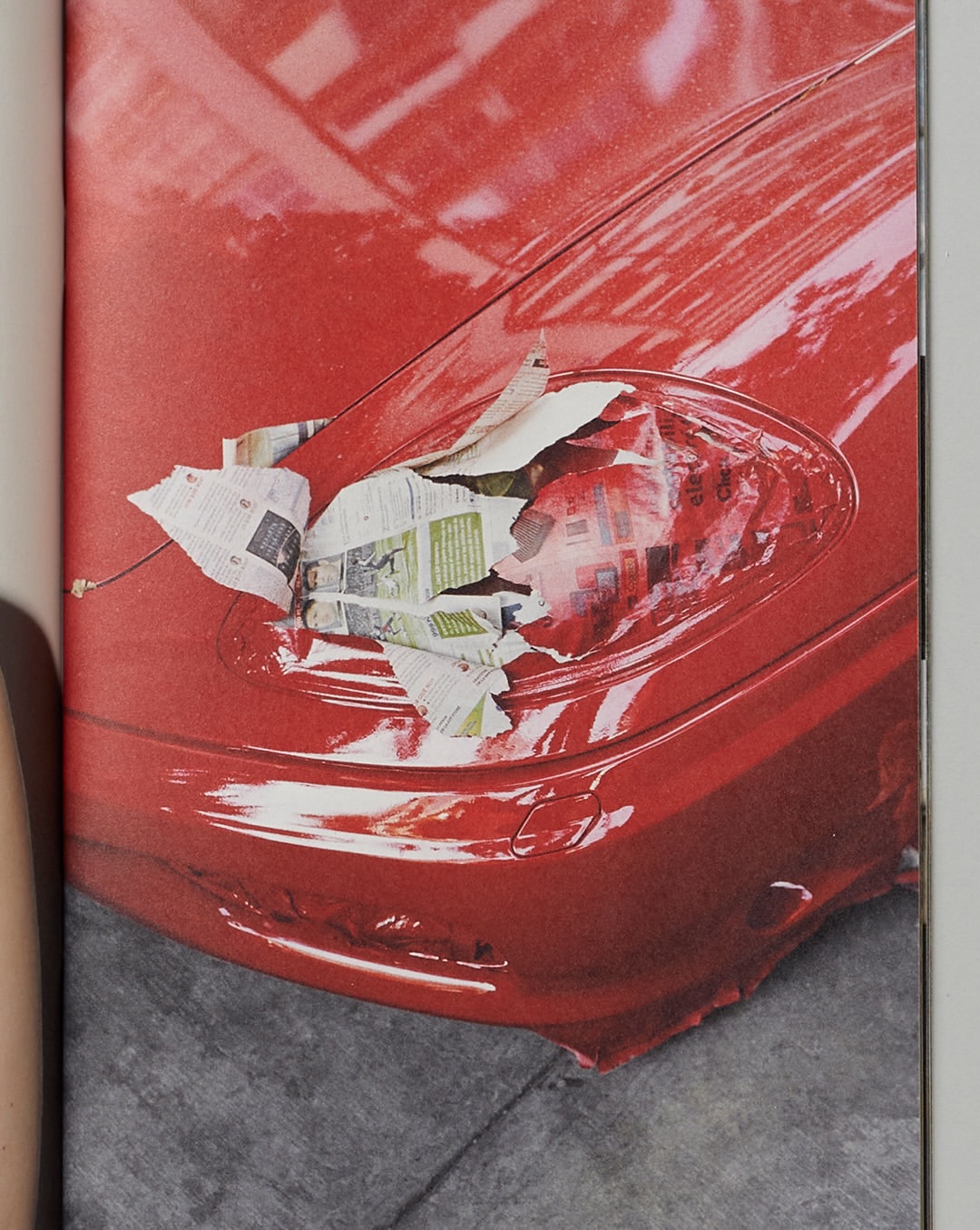 Pre-press for @saintlaurentbabylone fanzine 19 shot by @jonathanllense

Jonathan Llense is a Paris based photographer and artist whose work embraces a playful and instinctive approach to image-making. His photographs, often lit with a sharp flash, capture fleeting, seemingly mundane moments with striking immediacy. Unbound by conventional formats such as “series” or “projects,” his work resists fixed narratives, instead offering spontaneous glimpses infused with irony and a sense of impermanence.

#artificesparis #photogravure #jonathanllense #saintlaurent #fanzine