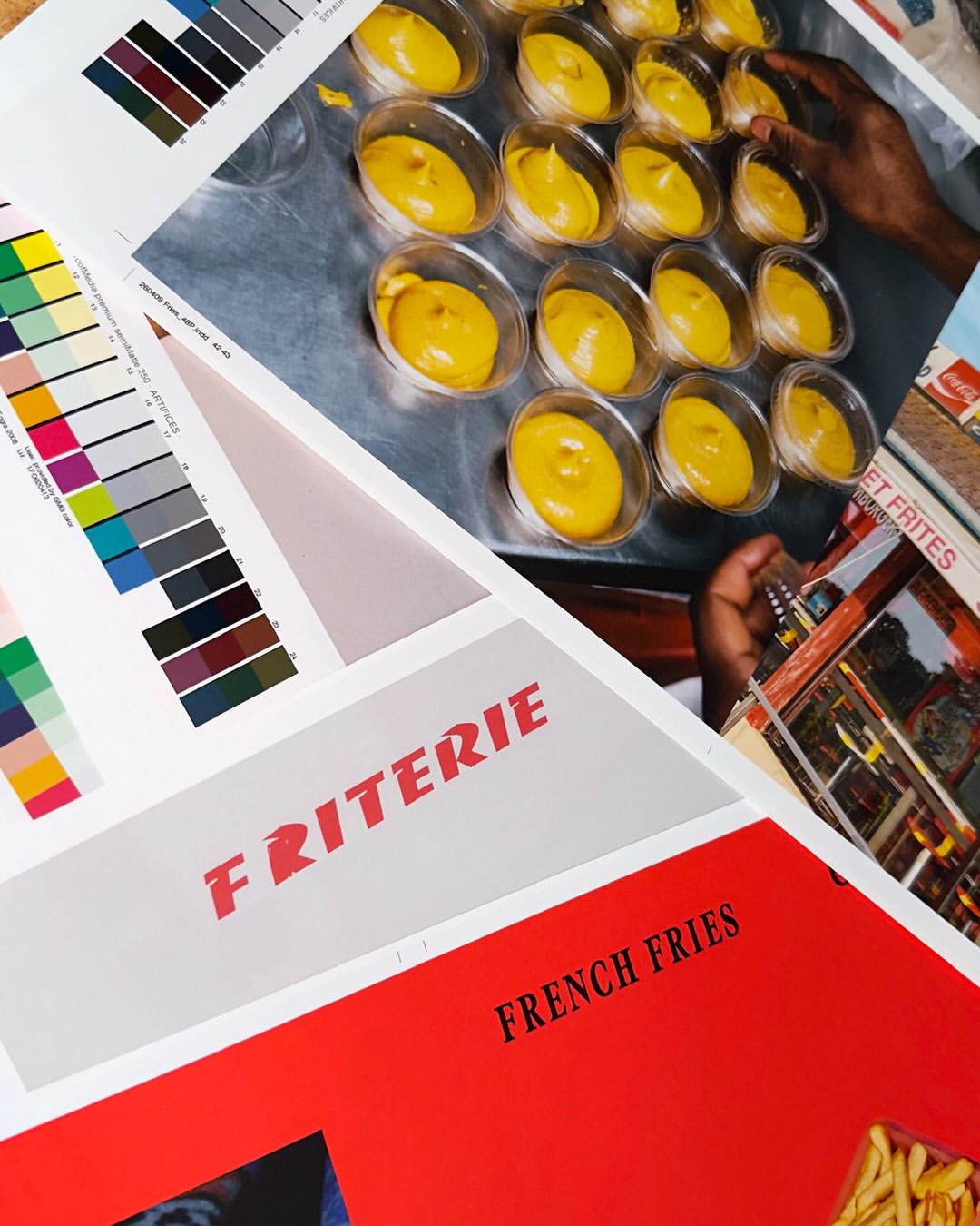 Color separation of FRENCH FRIES by @heyguillaume,...