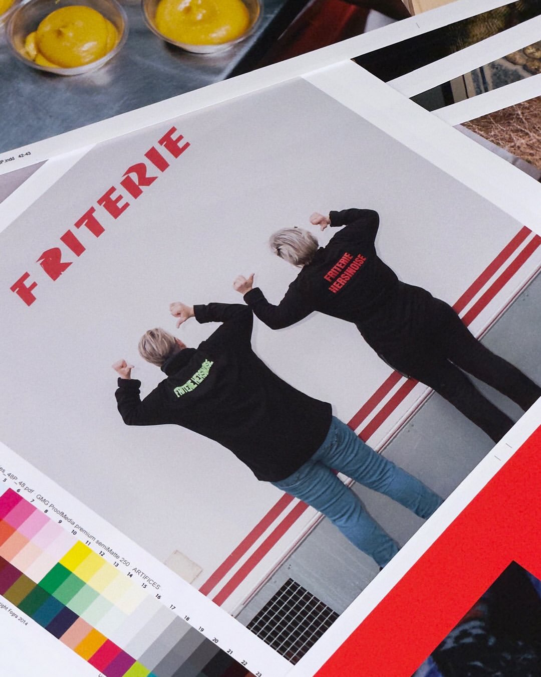 Color separation of FRENCH FRIES by @heyguillaume,...
