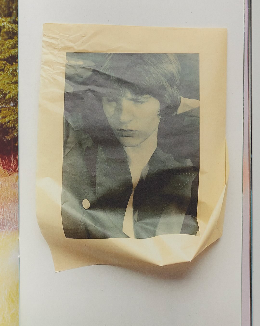 Pre-press for Saint-Laurent fanzine #21 shot by @_...