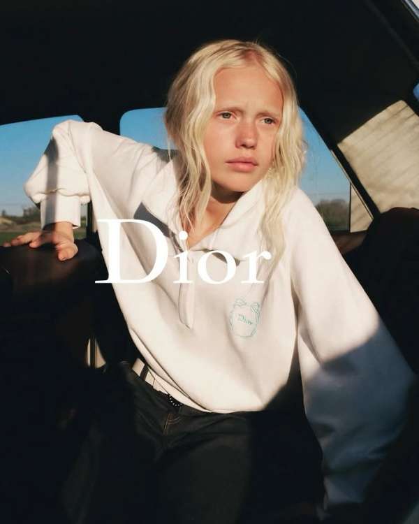 Post-production for @dior @babydior shot by...