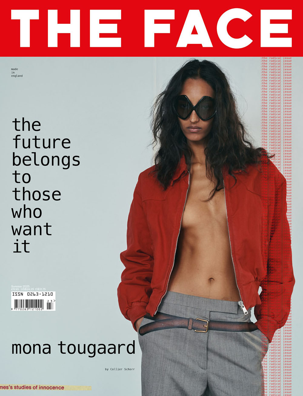 Collier Schorr X Mona Tougaard for The Face Oct. 25