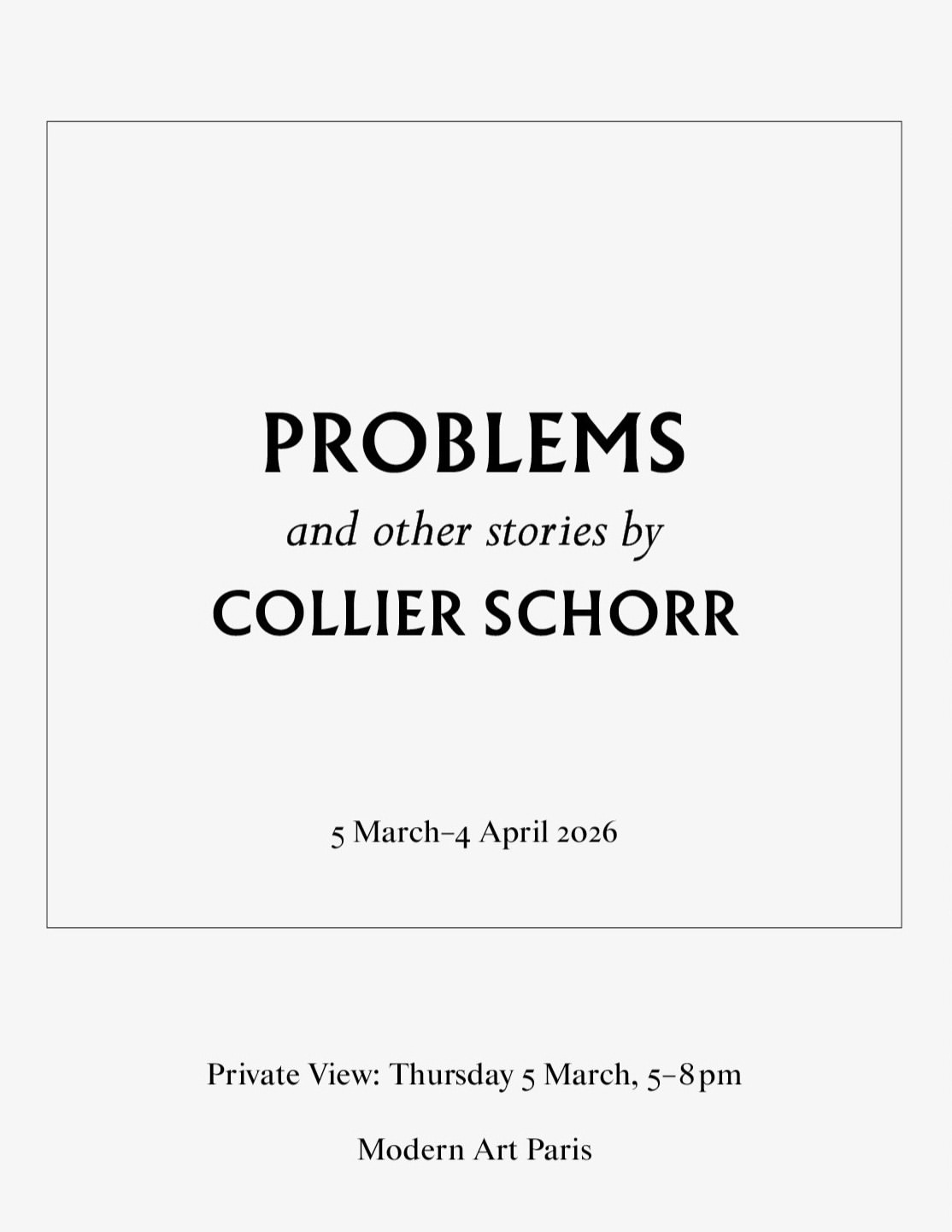 Collier Schorr X Palais de l’Alma Mar. 26