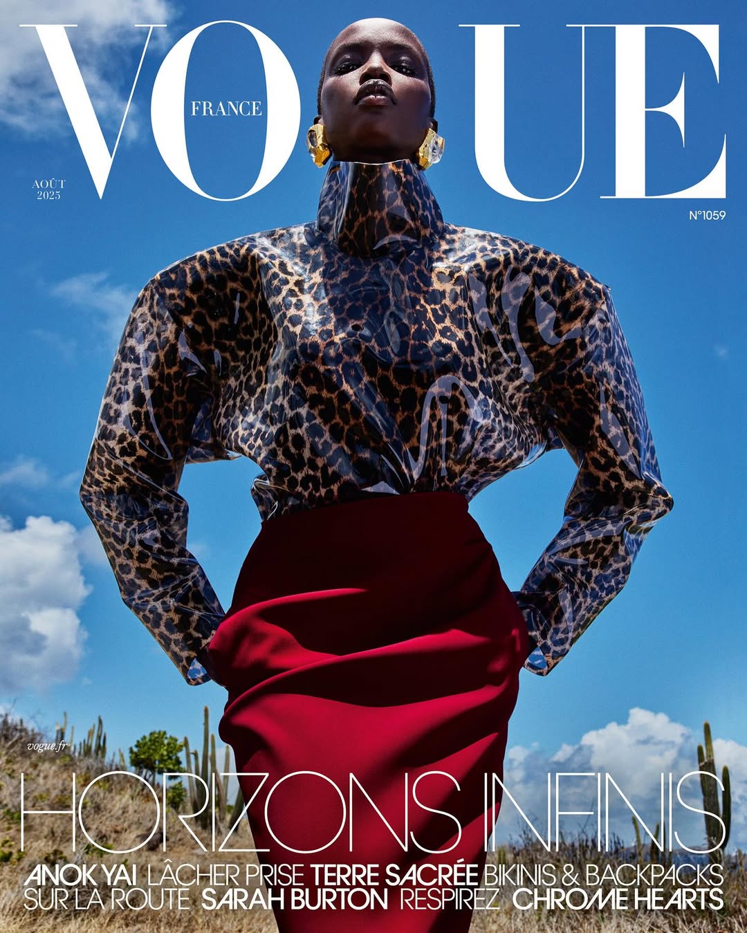 Mario  Sorrenti X Anok Yai for Vogue France Jul. 25