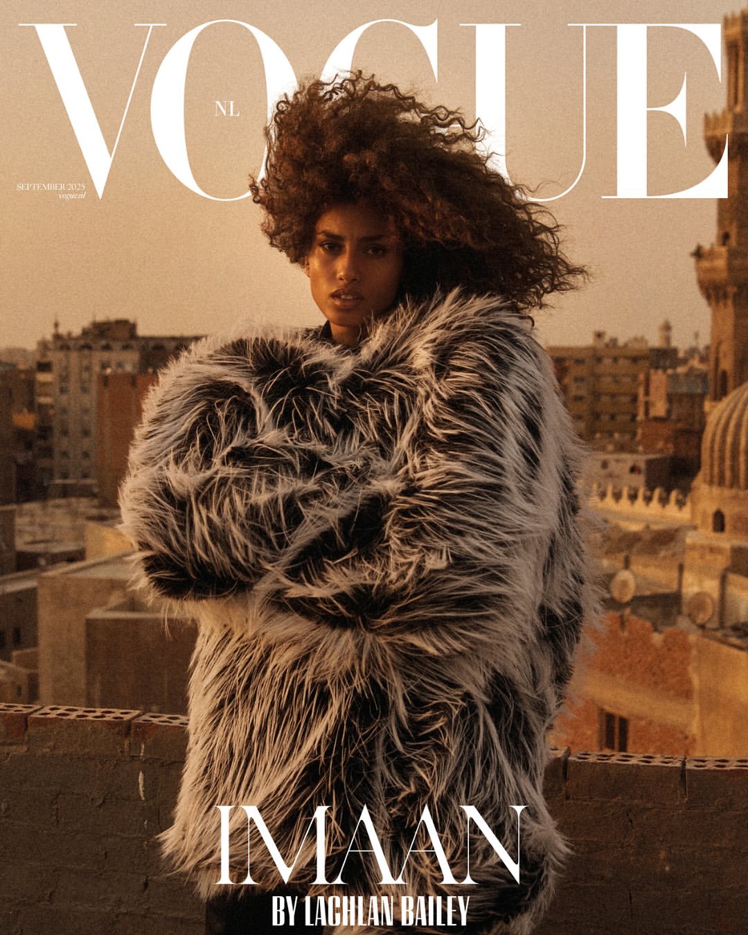 Lachlan Bailey X Imaan Hammam for Vogue Netherlands Aug. 25