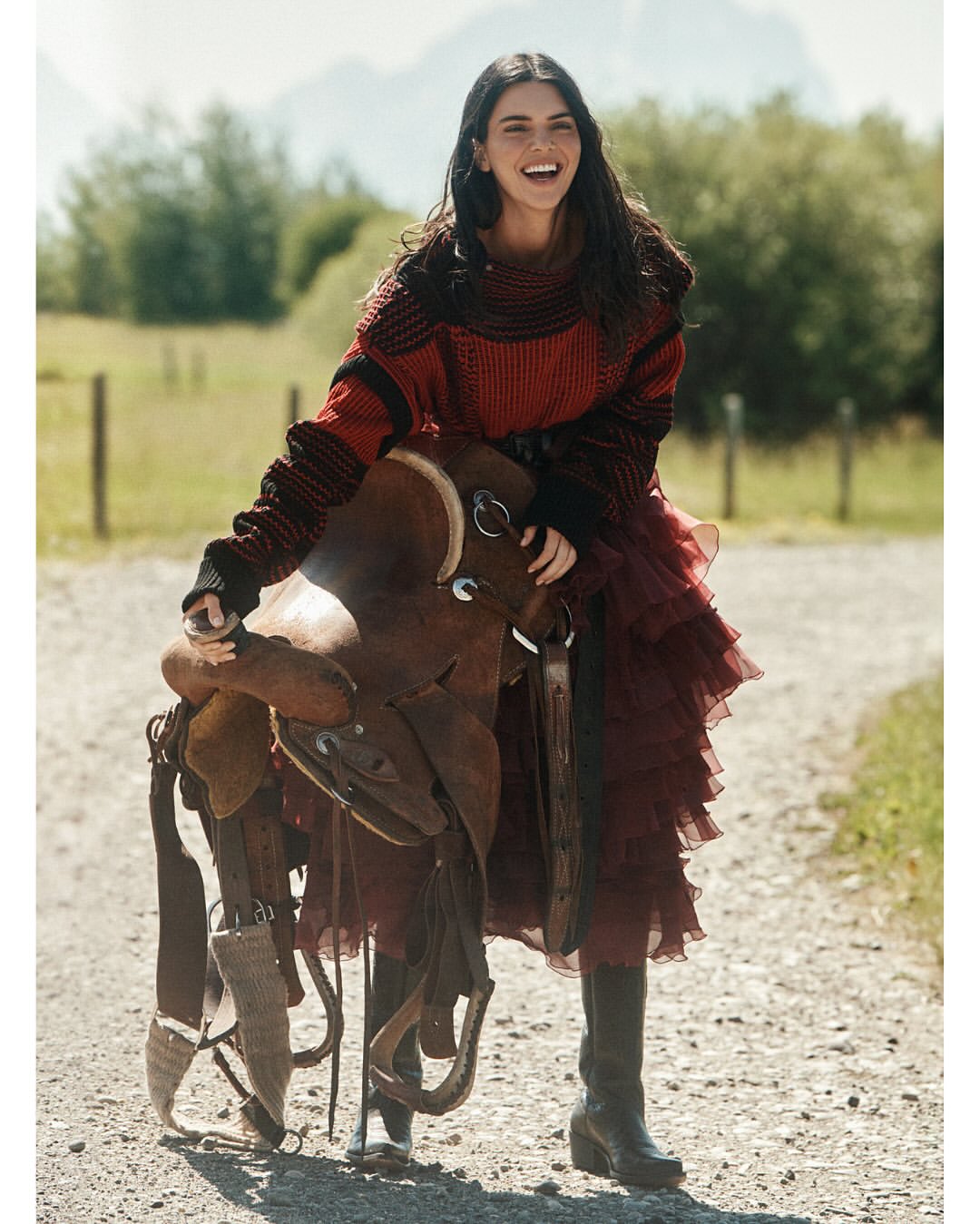 Lachlan Bailey X Kendall Jenner for Vogue US Sep. 25