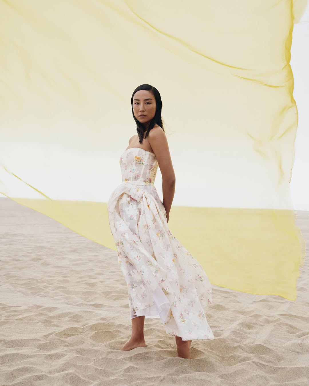 Tyler Mitchell X Greta Lee for Vogue US Oct. 25