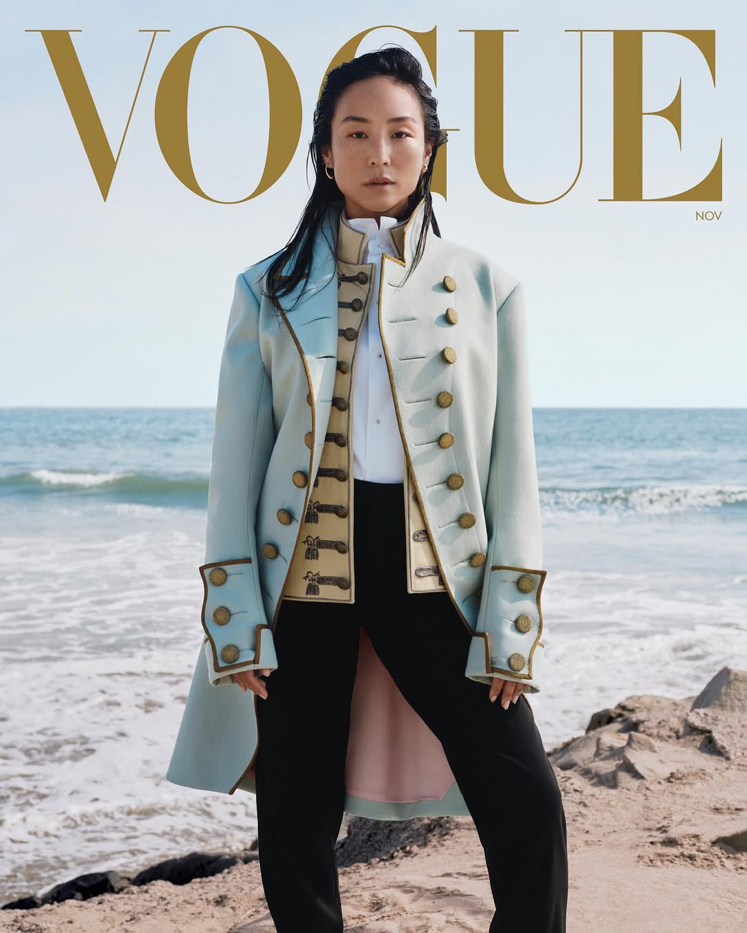 Tyler Mitchell X Greta Lee for Vogue US Oct. 25