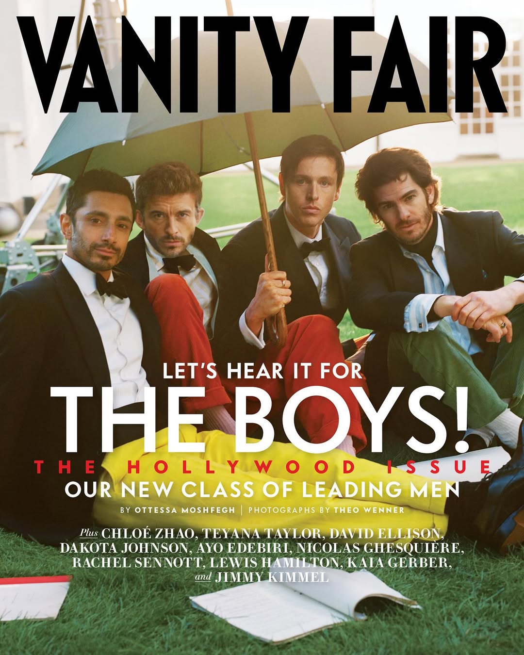Theo Wenner X Jonathan Bailey for Vanity Fair Nov. 25