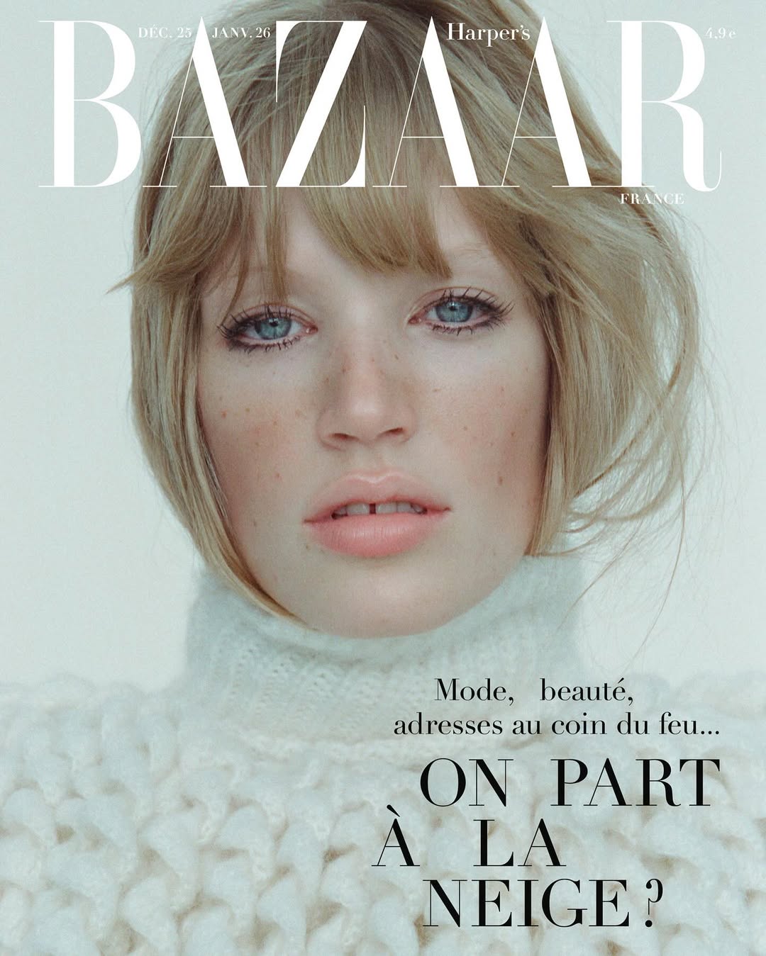 Drew Vickers X Harper’s Bazaar France Dec. 25