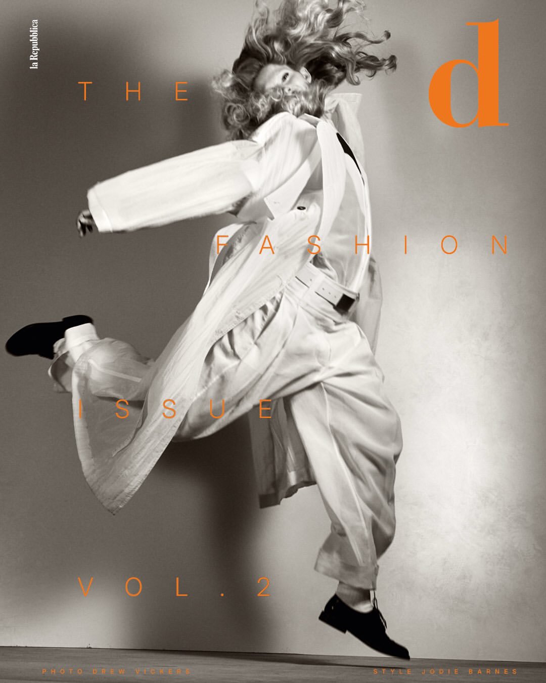 Drew Vickers X Iselin Steiro for D la Repubblica Feb. 26