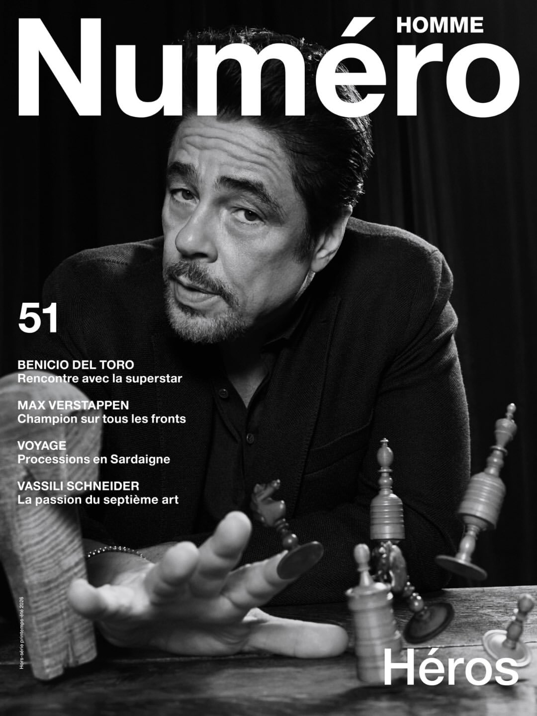 Jacob Sutton X Benicio del Toro for Numero Magazine Apr. 26