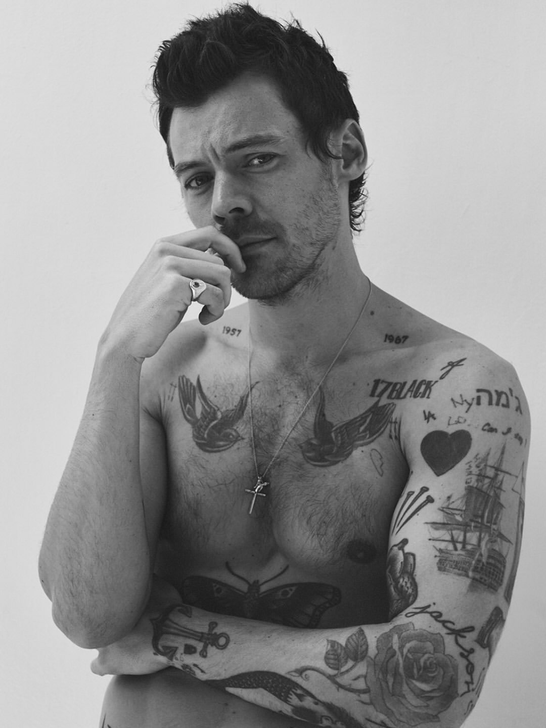 David Sims X Harry Styles for W Magazine Aug. 26