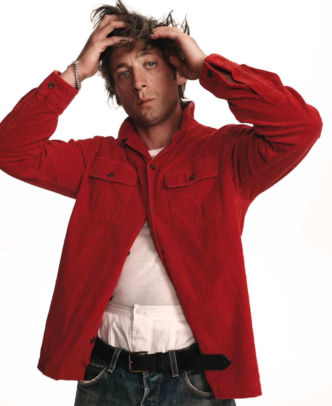 David Sims X Jeremy Allen White for M Le Monde Oct. 26