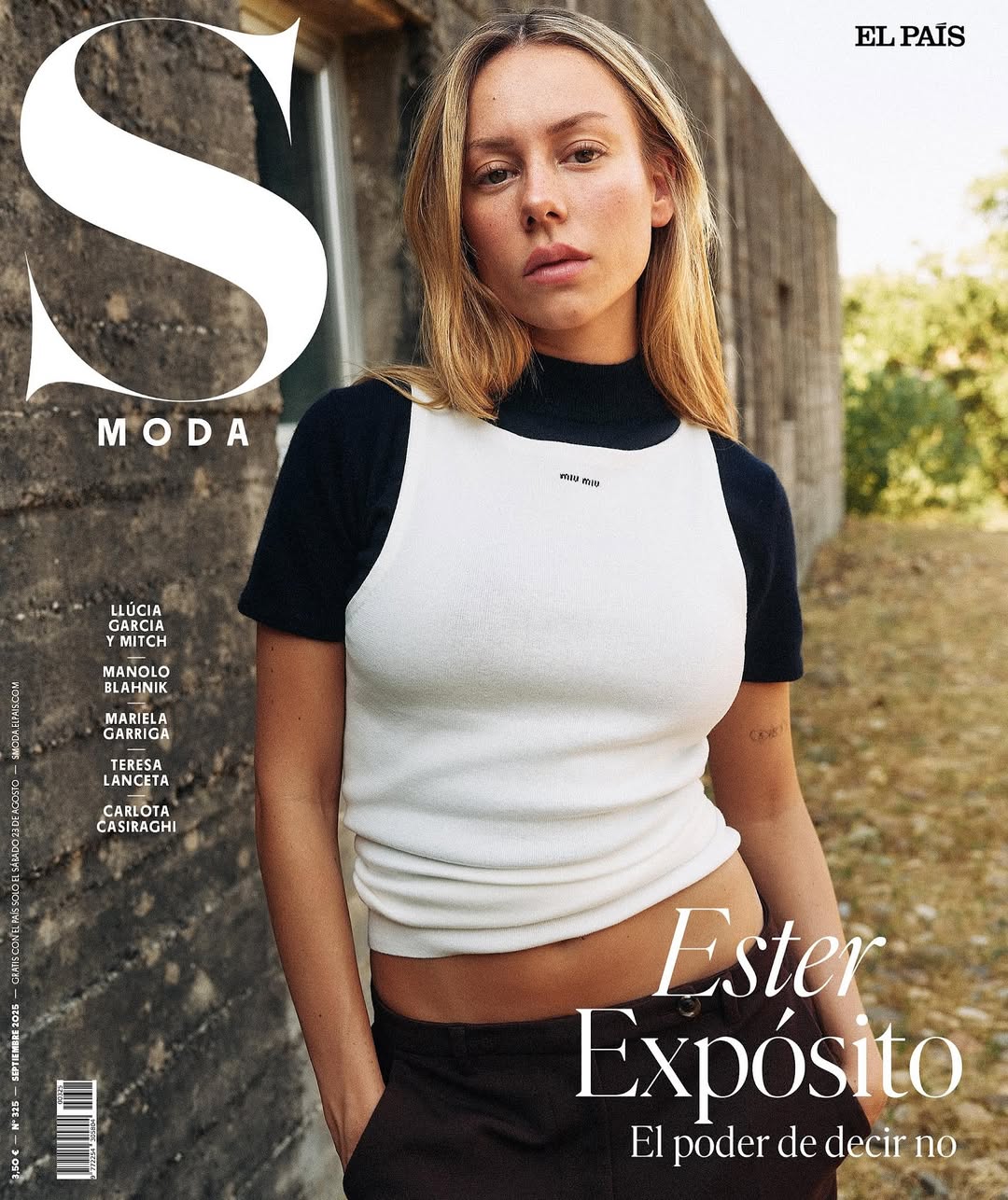 Ben Parks X Ester Expósito for S Moda Sep. 25