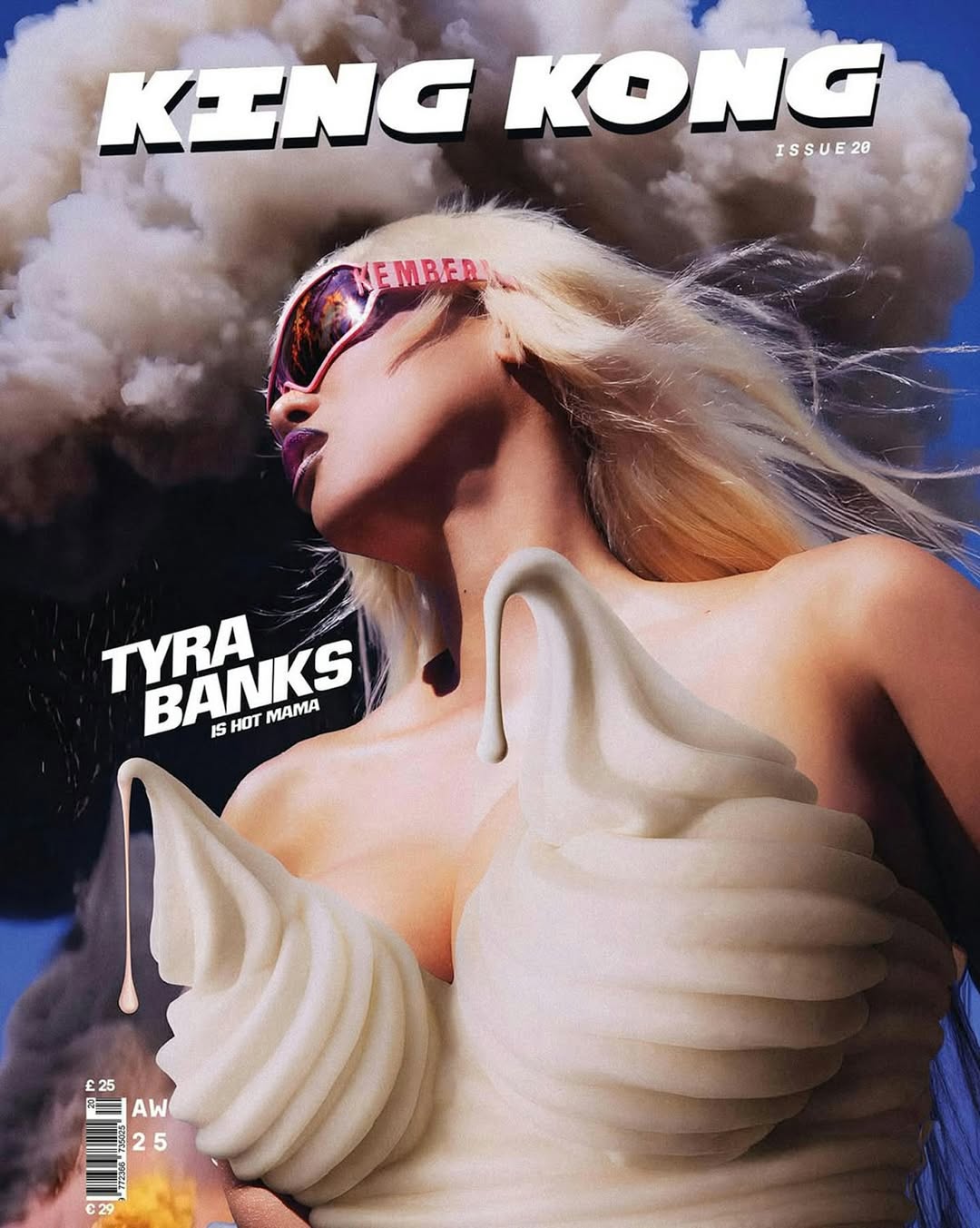 Byron Spencer X Tyra Banks for King Kong Magazine Oct. 25