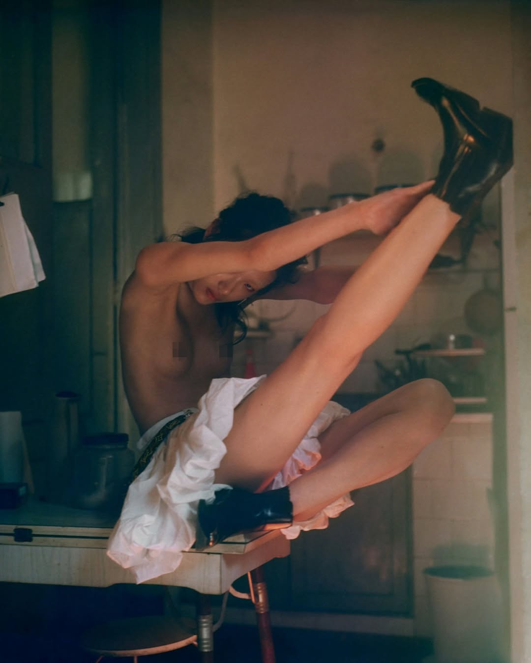 Elina Kechicheva X W Korea Dec. 25