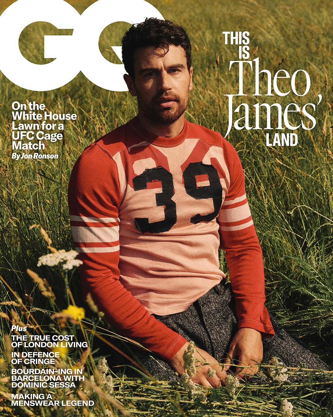 Ben Parks X Theo James for British GQ Aug. 26