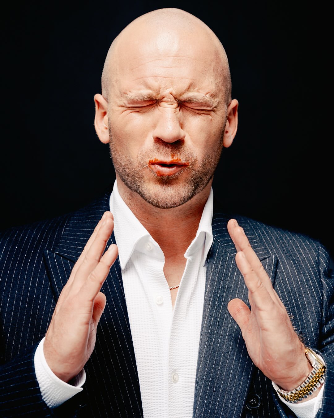 Daniel Dorsa X Sean Evans for Hot Ones Jan. 26