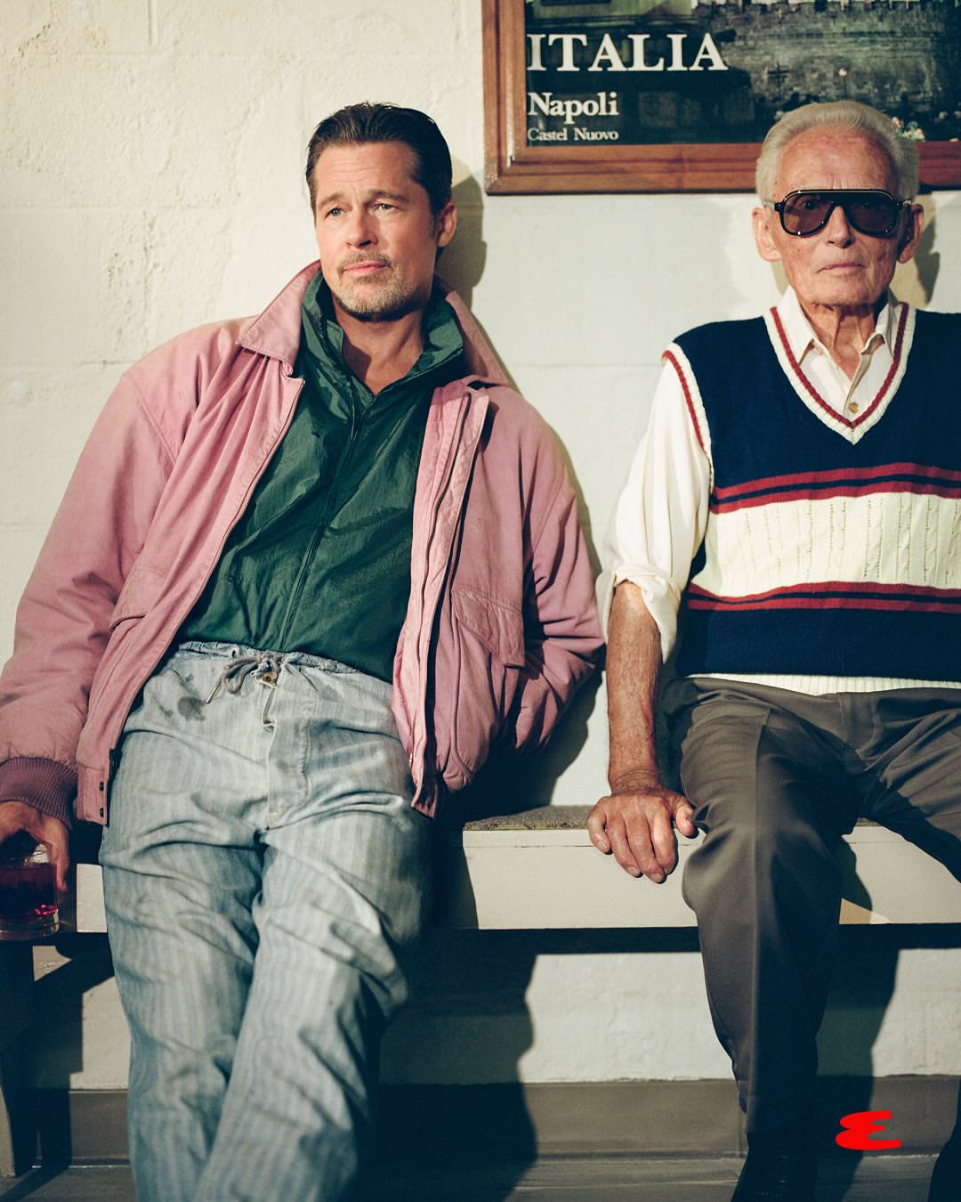 Chantal Anderson X Brad Pitt for Esquire Aug. 26