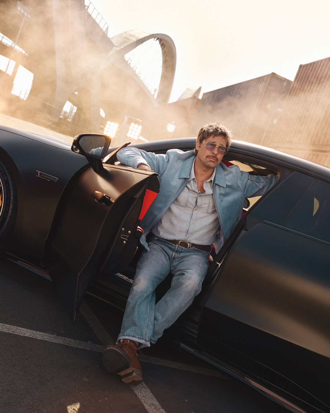 Chantal Anderson X Brad Pitt for Mercedes-Benz Oct. 26