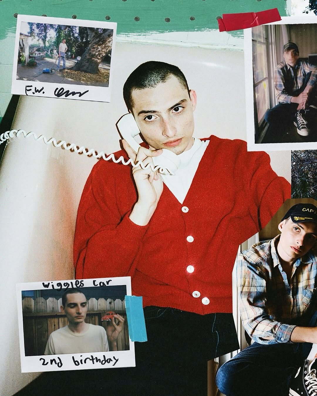 Daniel Prakopcyk X Finn Wolfhard for COUP DE MAIN Jul. 25