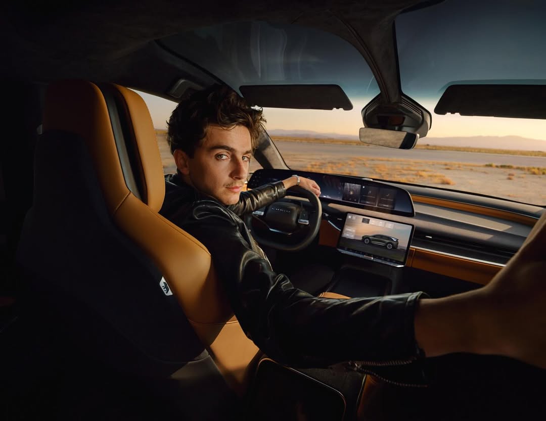 Chris Noltekuhlmann X Timothée Chalamet for Lucid Motors Aug. 25