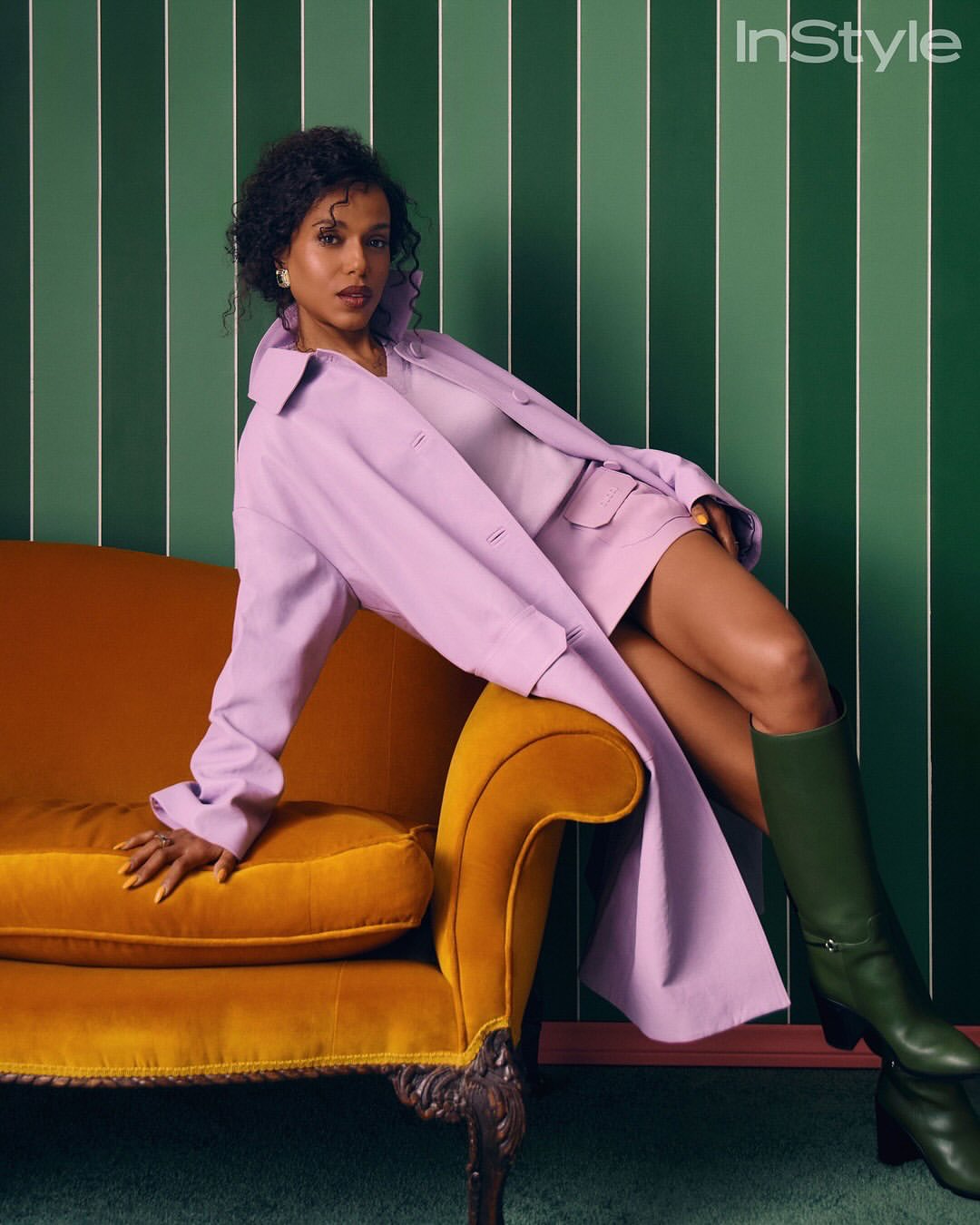 Chrisean Rose X Kerry Washington for InStyle Magazine Sep. 25