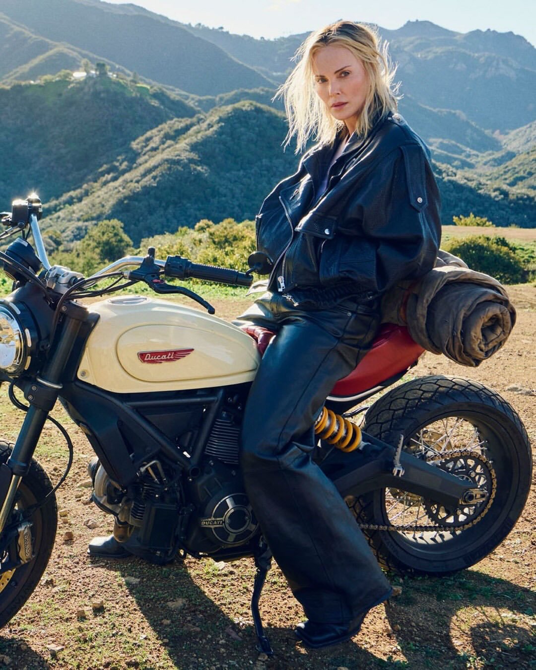 Marc Hom X Charlize Theron for Outside Magazine Mar. 26