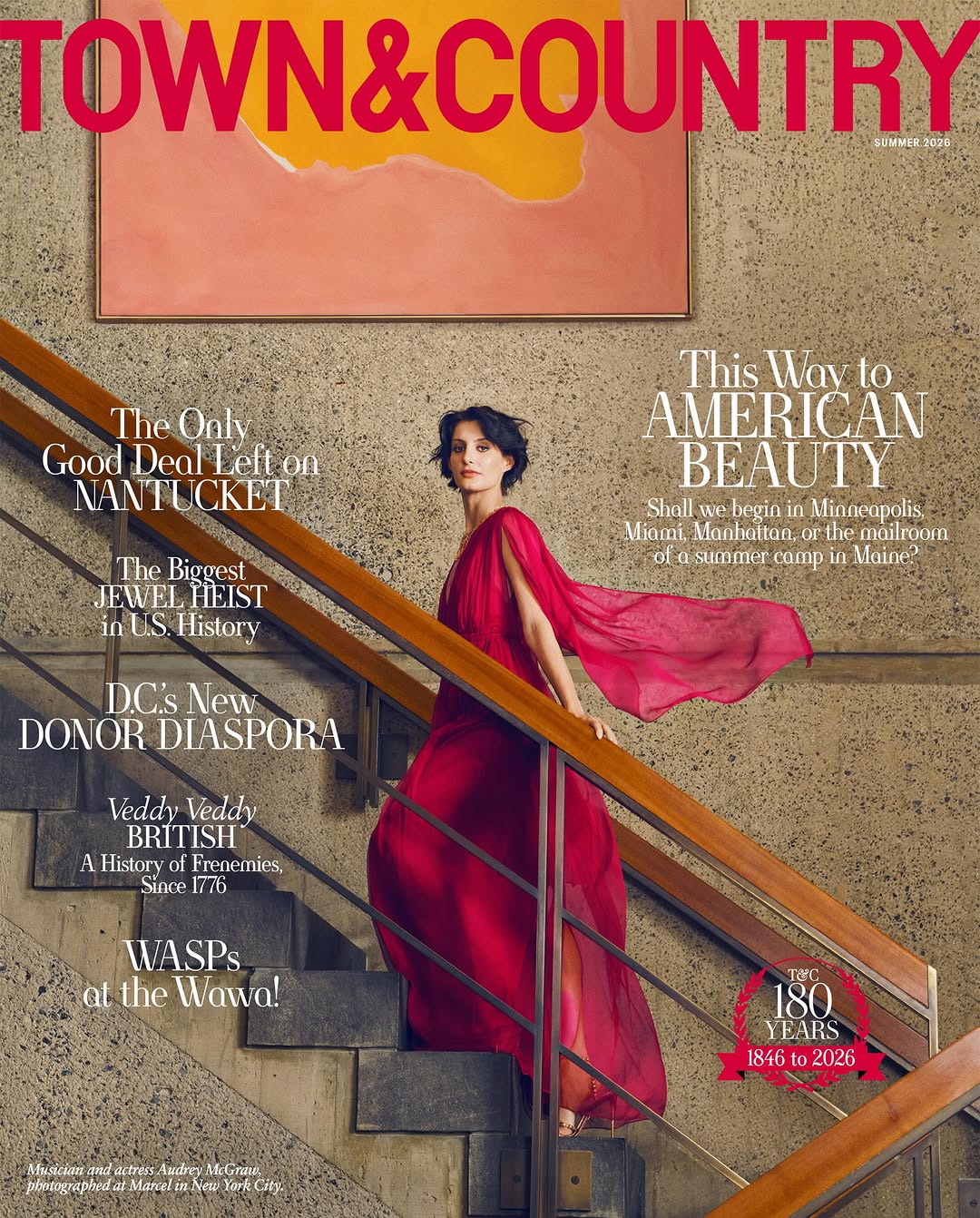 Marc Hom X Audrey McGraw for Town & Country Jun. 26