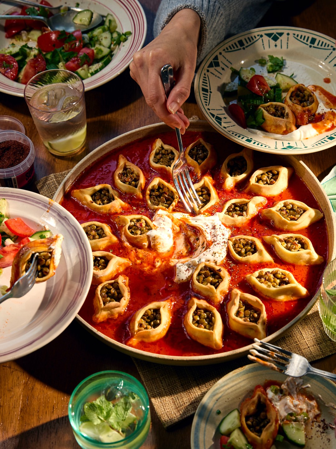 Tara Fisher X Ozlem Warren for Waitrose Oct. 26