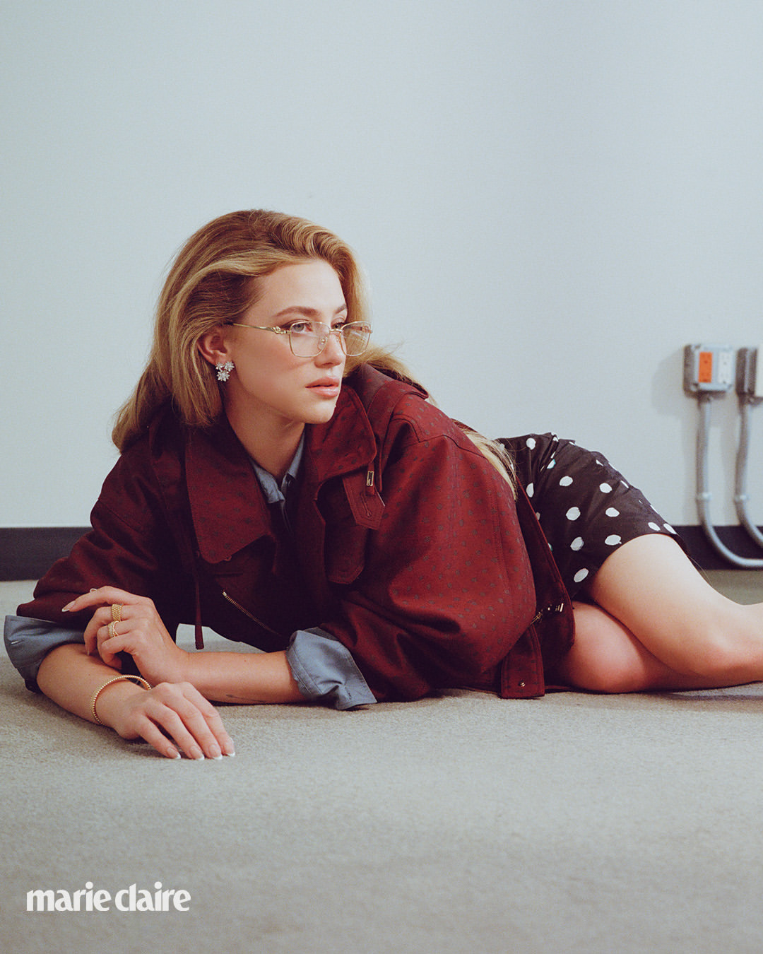 Lenne Chai X Lili Reinhart for Marie Claire Nov. 25